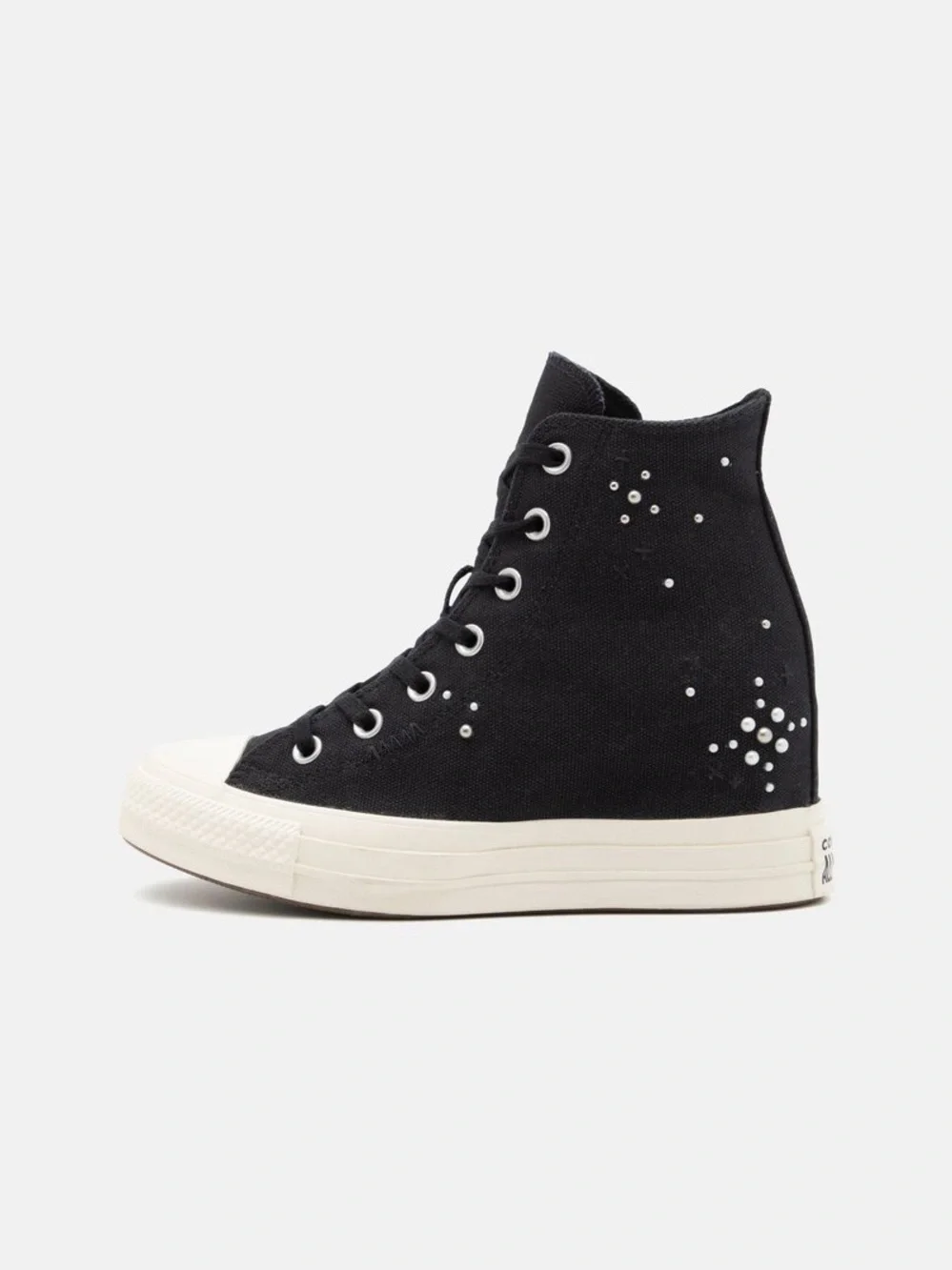 Converse CHUCK TAYLOR ALL STAR WEDGE - High-top trainers - total eclipse/egret
